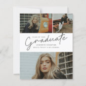 Budget Script 3 Foto Afstudeerfeest Uitnodiging (Voorkant)