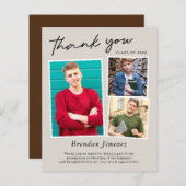 Budget Script 3 Foto Afstuderen Dank u (Voorkant / Achterkant)