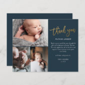 Budget Script 3 Foto Baby Hartelijk dank (Voorkant / Achterkant)