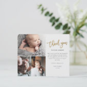 Budget Script 3 Foto Baby Hartelijk dank (Staand voorkant)