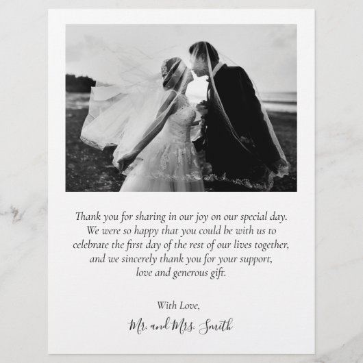 Budget Script 3 Foto Collage Weddenschap Hartelijk Flyer (Achterkant)