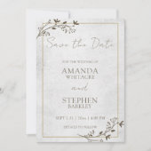 Budget Script Bruiloft Save the Date Kaart (Voorkant)