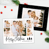 Budget Script Denne 5 Foto Collage Kerstkaart