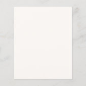 Budget Script Elegante bruiloft (Achterkant)