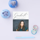 Budget Script Foto Afstudeerkaart Flyer (Enkel)