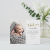 Budget Script Foto Baby Dankkaart (Staand voorkant)