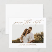 Budget Script Foto Bewaar de Datum (Voorkant / Achterkant)