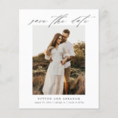 Budget Script Foto Bewaar de Datum (Voorkant)