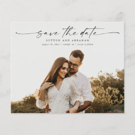 Budget Script Foto Huwelijk Save the Date Kaarten