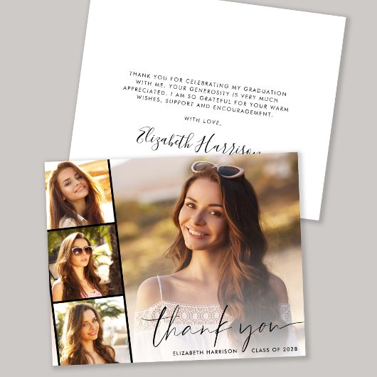 Budget Script Foto-overlay Afstudeer Dankjewel 