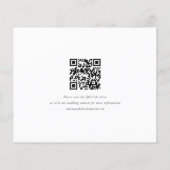Budget Script Foto Save the Date met QR-code (Achterkant)