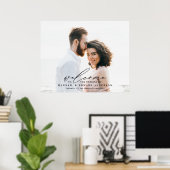 budget script foto welkom op het huwelijk poster (Thuiskantoor)