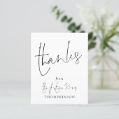 Budget Script Future Mrs. Vrijgezellenfeest Bedank (Staand voorkant)