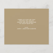 BUDGET Script Gold Gelukkig Nieuwjaar 5 Foto Vakan (Achterkant)