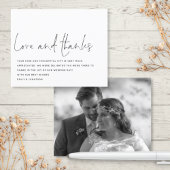 Budget Script Love Bedankt Foto Weddenschap Bedank