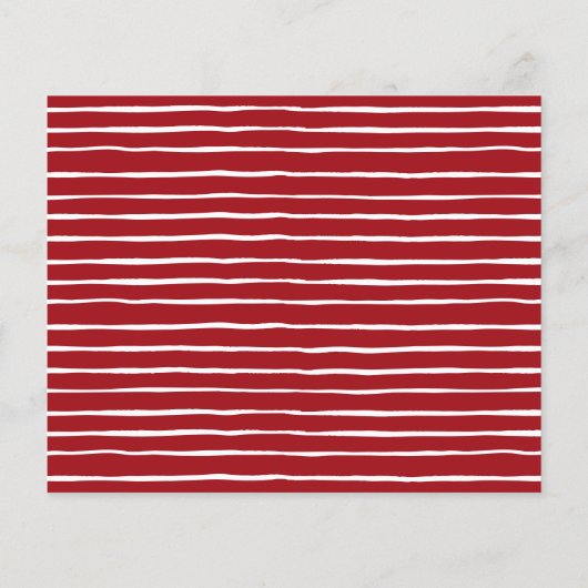 Budget Script Merry Kerstmis Foto Holiday Card (Achterkant)