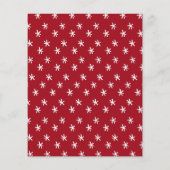 Budget Script Merry Kerstmis Foto Holiday Card Flyer (Achterkant)