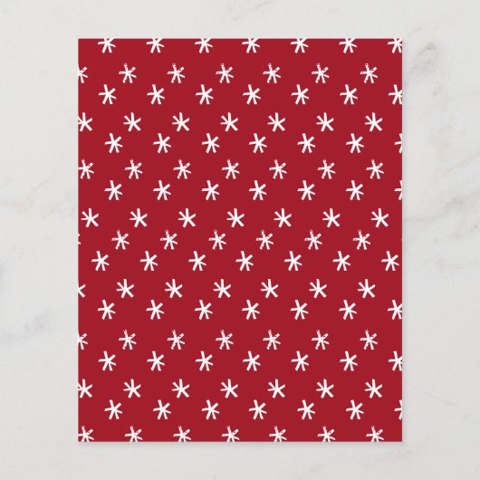 Budget Script Merry Kerstmis Foto Holiday Card Flyer (Achterkant)