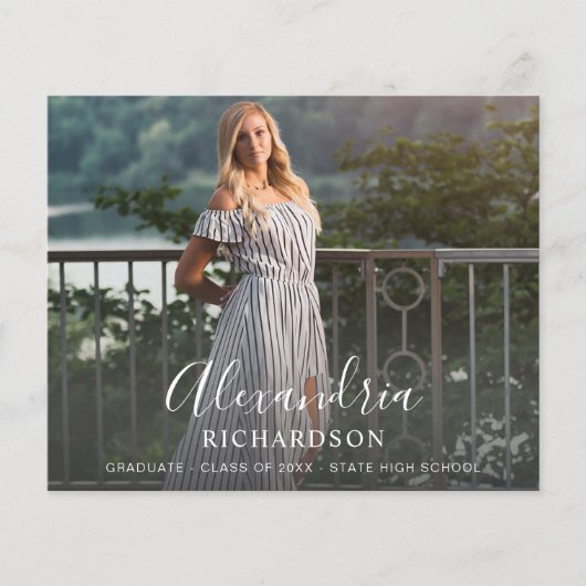 Budget Script Mod Naam Foto Afstuderen -LGR Naam Flyer (Voorkant)