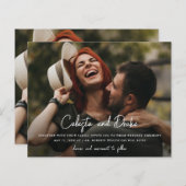 Budget Script Names Photo Wedding (Voorkant / Achterkant)