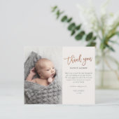 Budget Script Photo Baby Hartelijk dank (Staand voorkant)