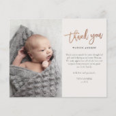 Budget Script Photo Baby Hartelijk dank (Voorkant)