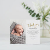 Budget Script Photo Baby Hartelijk dank (Staand voorkant)