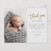 Budget Script Photo Baby Hartelijk dank (Voorkant)