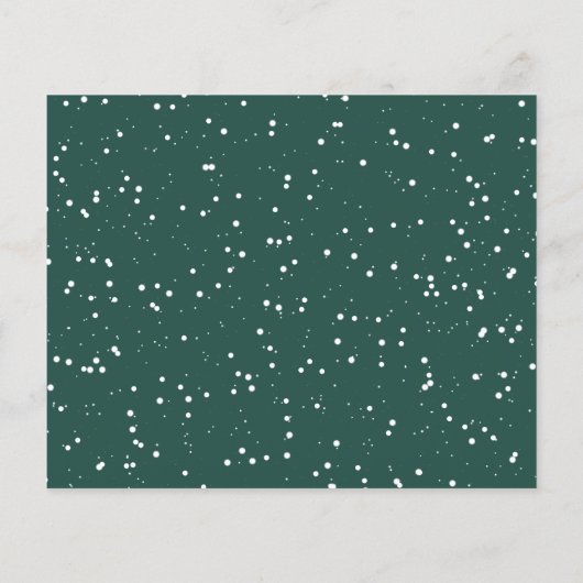 Budget Script Photo Collage Kerstfeestdag Flyer (Achterkant)