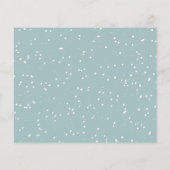 Budget Script Photo Collage Pine Kerstfeestdag Flyer (Achterkant)