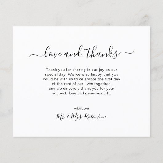 Budget Script Photo Collage Weddenschap Hartelijk  (Achterkant)