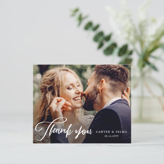 Budget Script Photo Weddenschap Hartelijk dank (Staand voorkant)