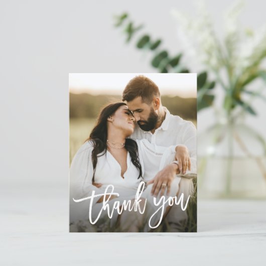 Budget Script Photo Weddenschap Hartelijk dank (Staand voorkant)