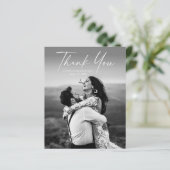 Budget Script Photo Weddenschap Hartelijk dank (Staand voorkant)