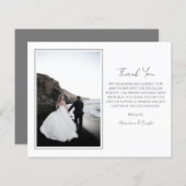 Budget Script Photo Weddenschap Hartelijk dank (Voorkant / Achterkant)