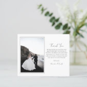 Budget Script Photo Weddenschap Hartelijk dank (Staand voorkant)