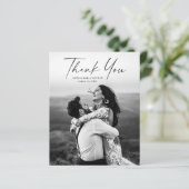 Budget Script Photo Weddenschap Hartelijk dank (Staand voorkant)