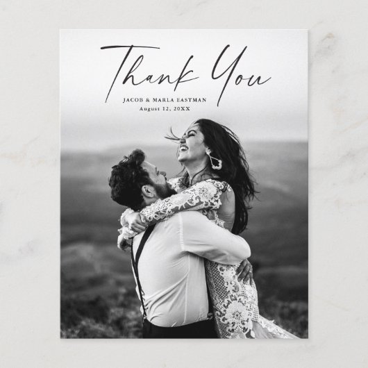 Budget Script Photo Weddenschap Hartelijk dank (Voorkant)