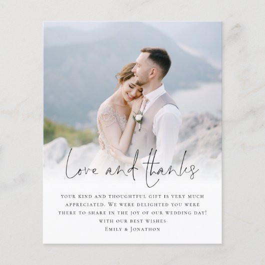 Budget Script QR Code Bedankt van de Weddenschap v (Voorkant)