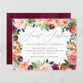 Budget Script Roos Gold Sweet 16 Birthday Party (Voorkant / Achterkant)