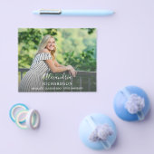 Budget Script Verloop Naam Foto Afstudeerfeestje Flyer (Enkel)