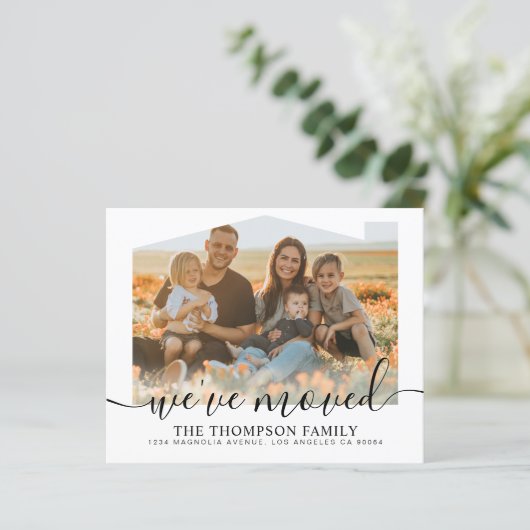 BUDGET script We hebben nieuwe Home Photo Moving (Staand voorkant)