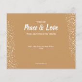 Budget Seashell Holiday Greeting Kaart (Achterkant)