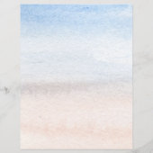 Budget Seashells Beach bruiloft uitnodiging (Achterkant)