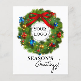 Budget Season's Groeten Krans Business Logo