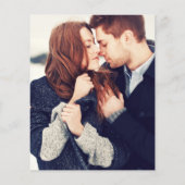 Budget Shades - Dark w Bronze Photo Wedding Flyer (Achterkant)