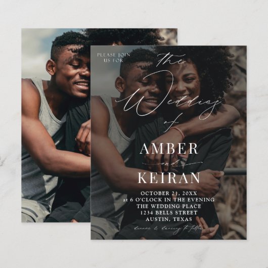 Budget Shades - Fotobruiloft (Voorkant / Achterkant)