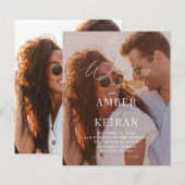 Budget Shades - Sun Kast Photo Wedding (Voorkant / Achterkant)