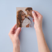 Budget Shades - Sun Kast Photo Wedding Flyer (Hand)