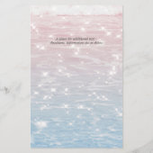 Budget Shimmering Waters Pink Beach Wedding (Achterkant)